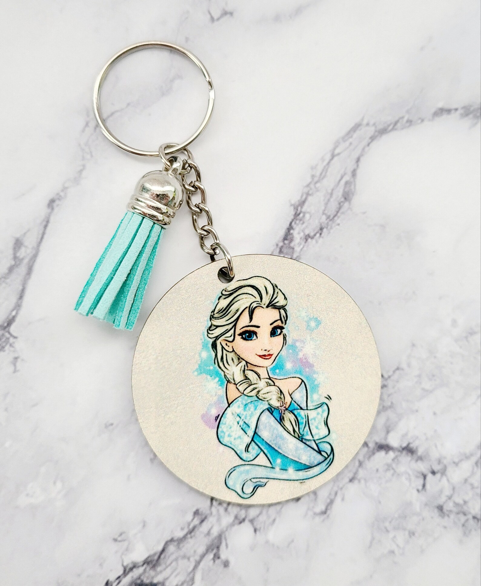 Elsanna Keychains Frozen Keychain / Elsa Keychain / Disney Inspired Keychain / Bag Charm ...