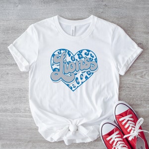 Detroit Football T Shirt / Lions Fan Shirt / Football Shirt For Women/ One Pride / Unisex Adult Shirt / Gift For Her Under 25 / Lions Shirt