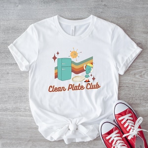 Disney Inspired Shirt /  Hollywood Studios Inspired T Shirt / Clean Plate Club / Retro Prime Time Cafe / Matching Shirts / Gift Under 25