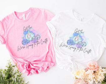 Cinderella Carriage T Shirt / Cinderella Castle Shirt / Cinderella Shirt / Matching Vacation Shirts / Adult Shirt / Gift For Her Under 25