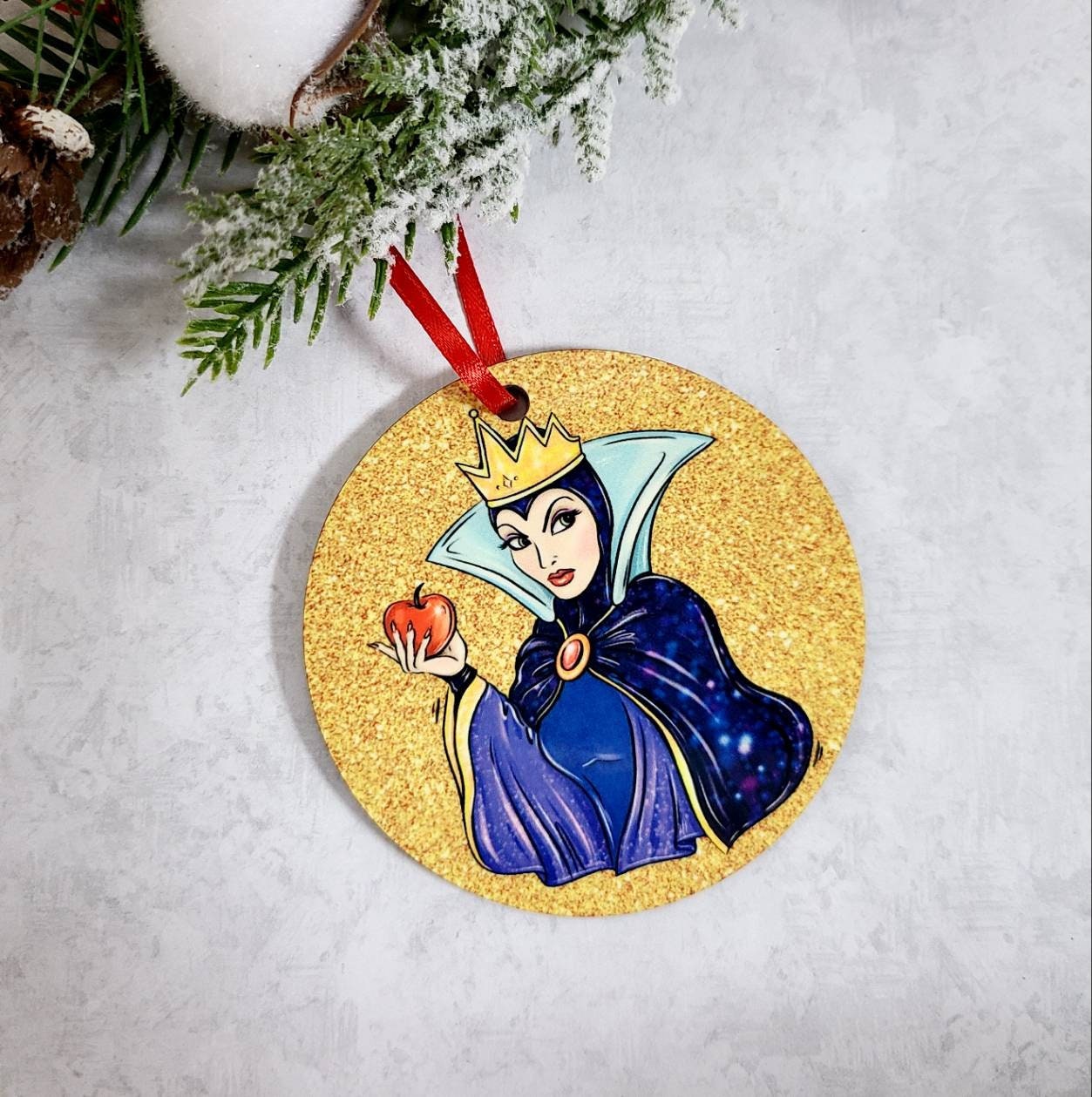 Princess Ornaments / Disney Inspired Christmas Ornaments / Etsy