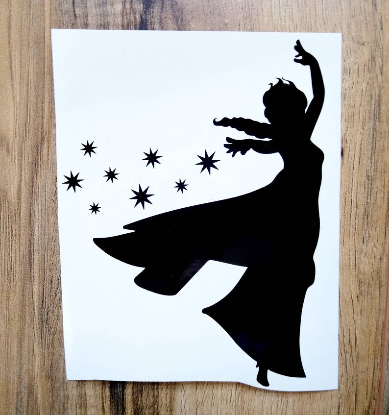 Elsa Decal / Frozen Car Decal / Disney Decal / Disney Vinyl Etsy New