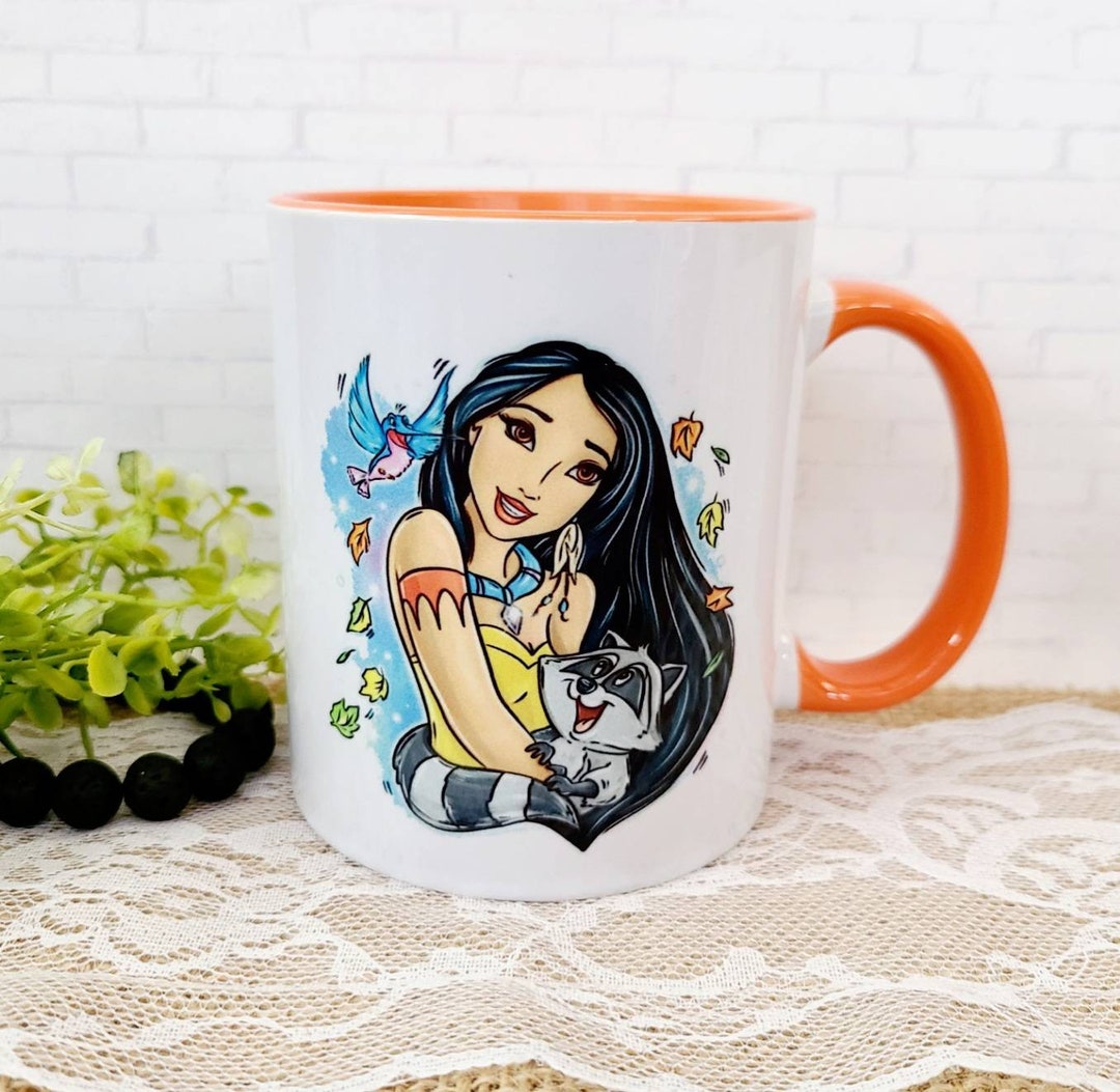 disney pocahontas travel mug