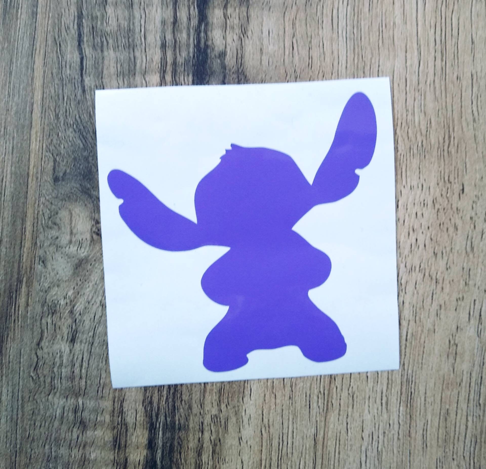 Disney Stitch Decal /Stitch Car Decal / Disney Sticker / Etsy
