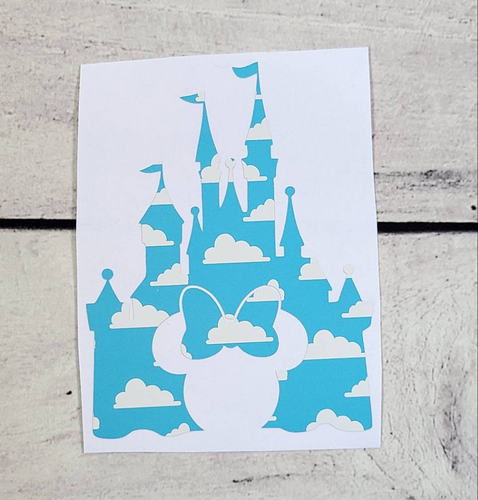 Toy Story Clouds Decal / Disney Pattern Vinyl Decal / Laptop Etsy