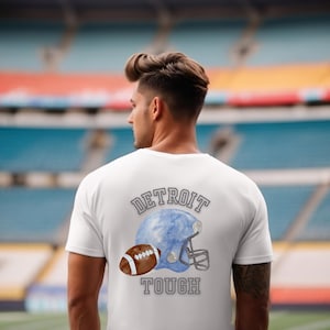 Detroit Lions Unisex Tee, Lions Fans Shirt, Sports Team Tee, Football Fan Shirt, Detroit Lions Jersey, Game Day Shirt, Lions Apparel