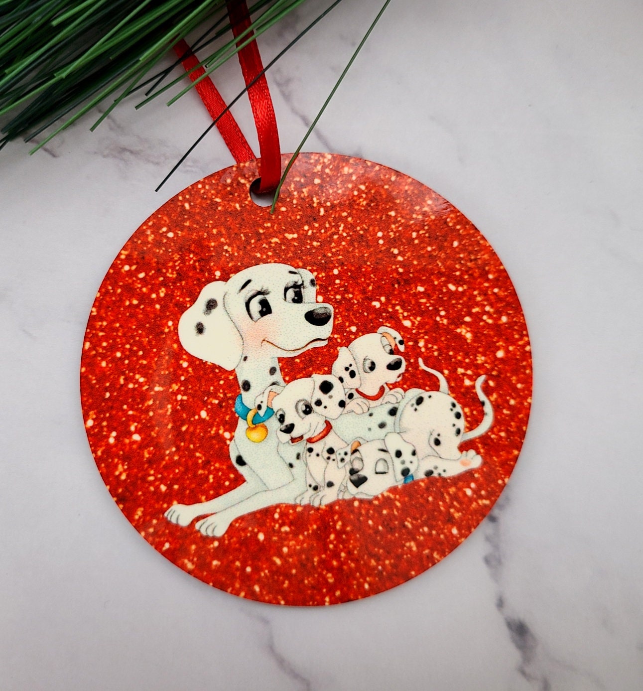 Disney Ornament / 101 Dalmatians Christmas Tree Ornament