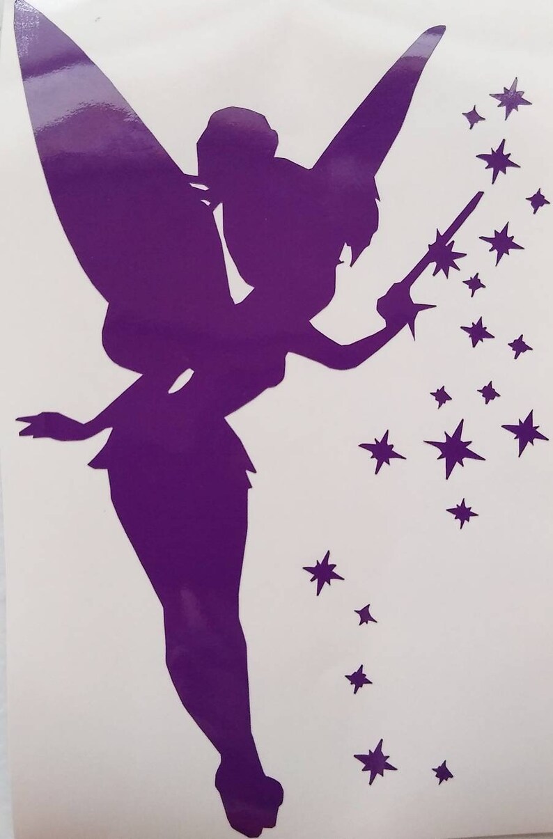 Tinkerbell Decal / Disney Decal / Disney Parks Decal / Car Etsy