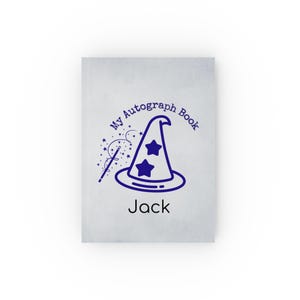 Autograph Book For Magical Vacation Gender Neutral - Hard Backed Journal, Guest Book, Memory Book, Disney Autograph Book, Travel Journal