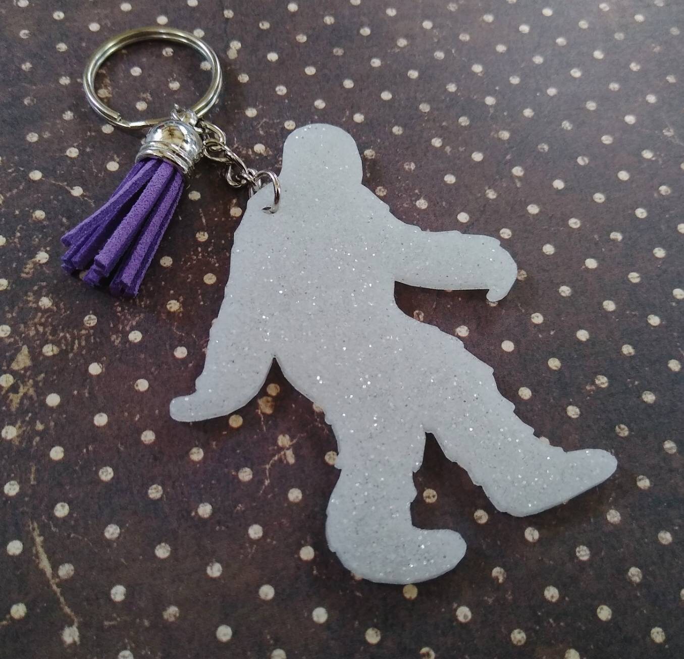 Yeti Keychain / Bigfoot Keychain/ Sasquatch Keychain / Gift Etsy
