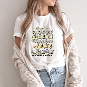 There&#39;s A Great Big Beautiful Tomorrow Shirt / Carousel Of Progress Inspired  Matching Vacation Shirts / Adult Shirt / Gift For Her Under 25