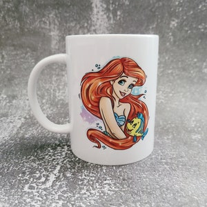 Disney The Little Mermaid 'Dreaming Ariel' Big Coffee Mug Cup 24oz - P –  Pit-a-Pats.com