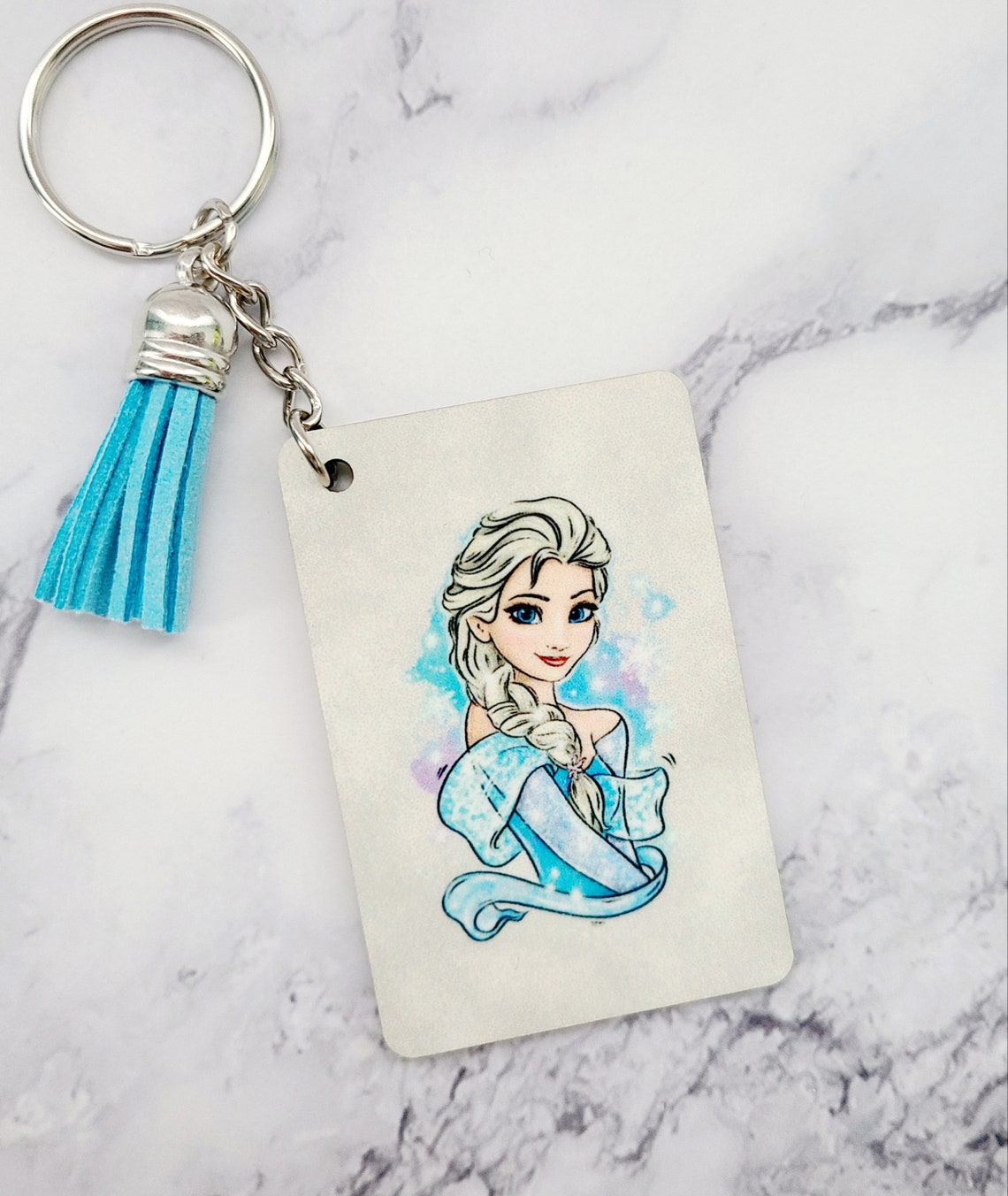 Frozen Key Rings Frozen Keychain / Elsa Keychain / Disney Inspired Keychain / Bag Charm ...