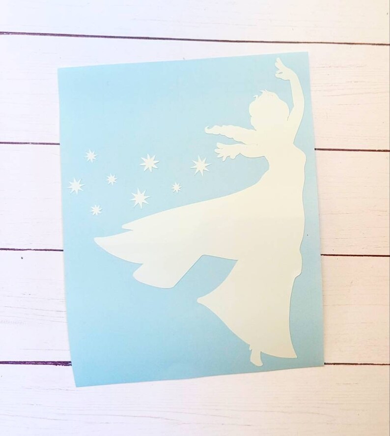Elsa Decal / Frozen Car Decal / Disney Decal / Disney Vinyl Etsy