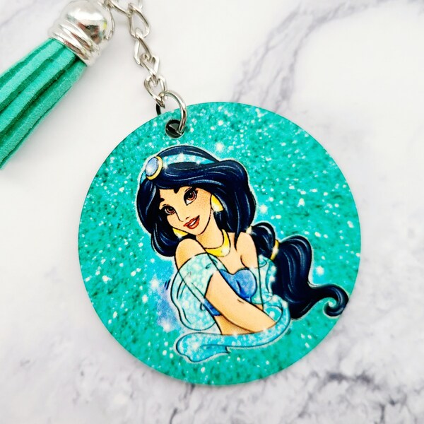 Princess Jasmine Luggage Tag Etsy