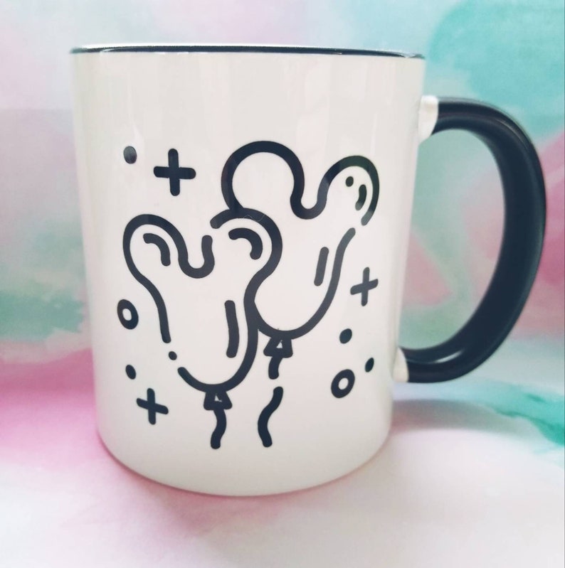 Disney Balloons Inspired Mug / Dishwasher Safe Mug / Mickey Etsy
