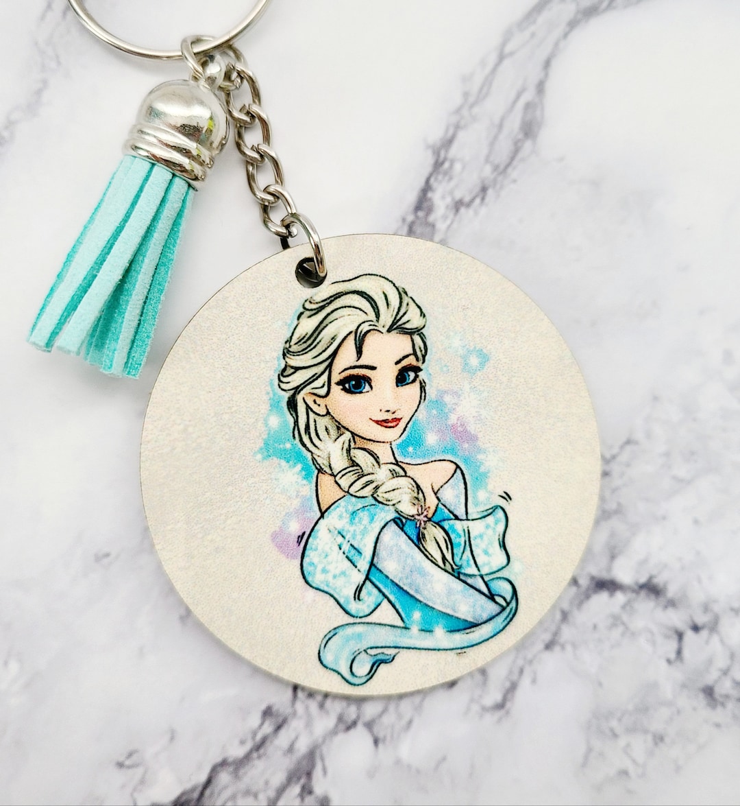 Frozen Keychain / Elsa Keychain / Disney Inspired Keychain / Bag Charm