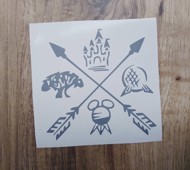 Disney World Decal / Disney Parks Decal / Magic Kingdom / Etsy