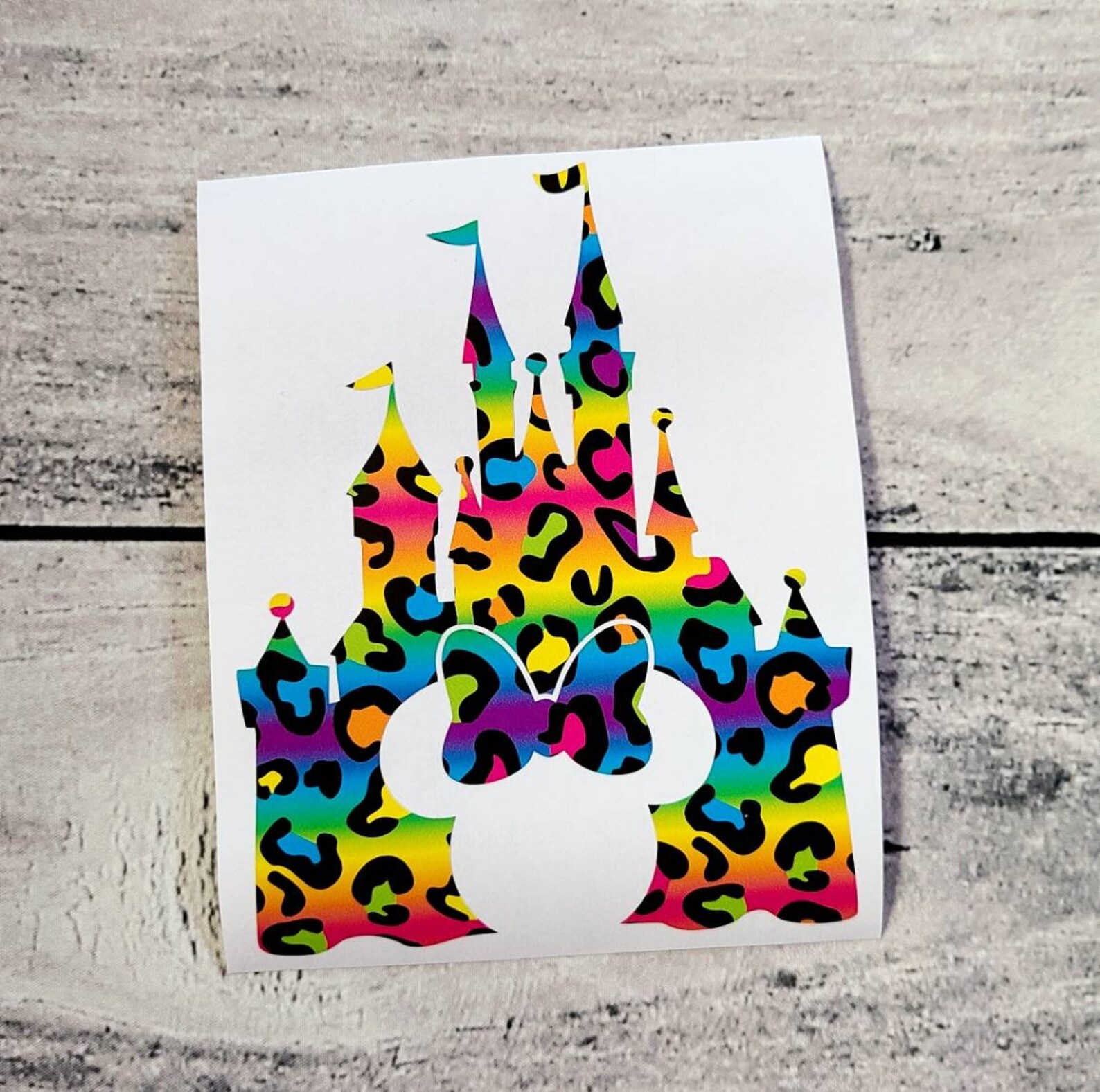 Disney Inspired Decal / Patterned Decal / Custom Mickey Mouse - Etsy