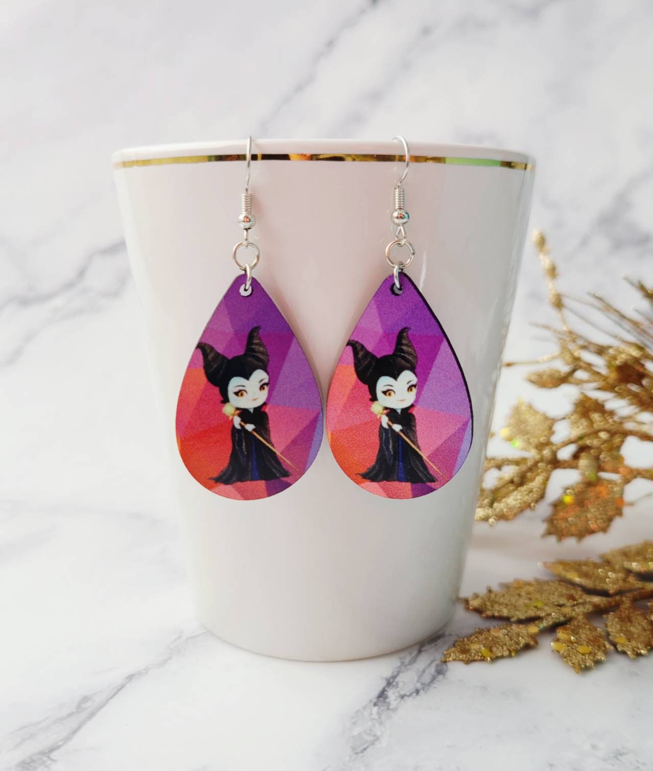 Disney sale maleficent earrings