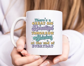 There's A Great Big Beautiful Tomorrow Coffee Mug / Carousel of Progress Inspired Mug / Disney Inspired Mug / Unique Gift Under 25 / Retro
