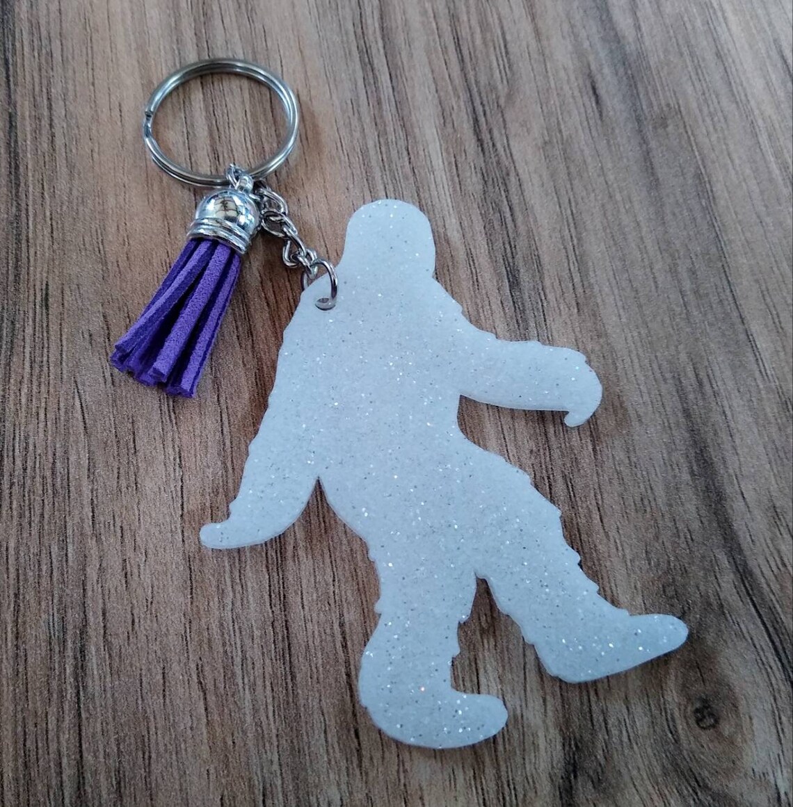 Yeti Keychain / Bigfoot Keychain/ Sasquatch Keychain / Gift Etsy