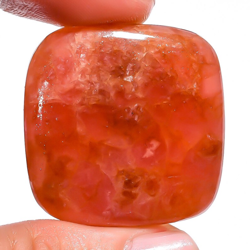 Awesome Rhodochrosite Gemstone Beautiful Rhodochrosite Cushion shape top quality Pendant Jewellery Making loose cabochon Gemscentre C-530