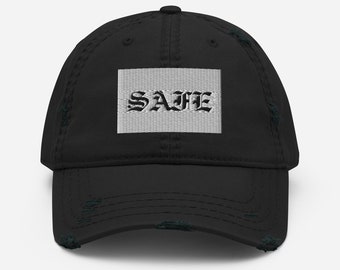 SAFE Distressed Dad Hat