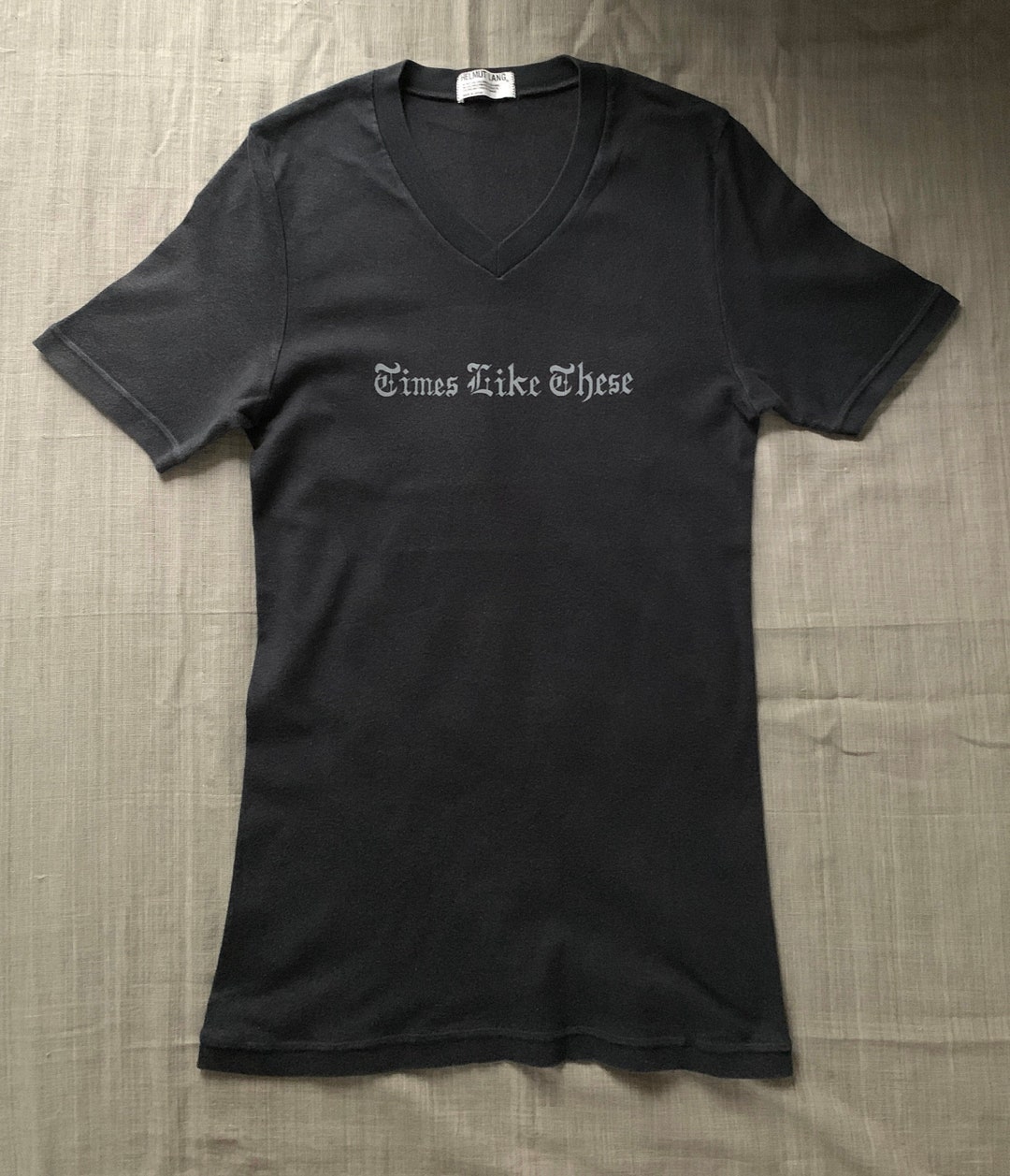 TIMES LIKE THESE on Vintage Helmut Lang Tee - Etsy