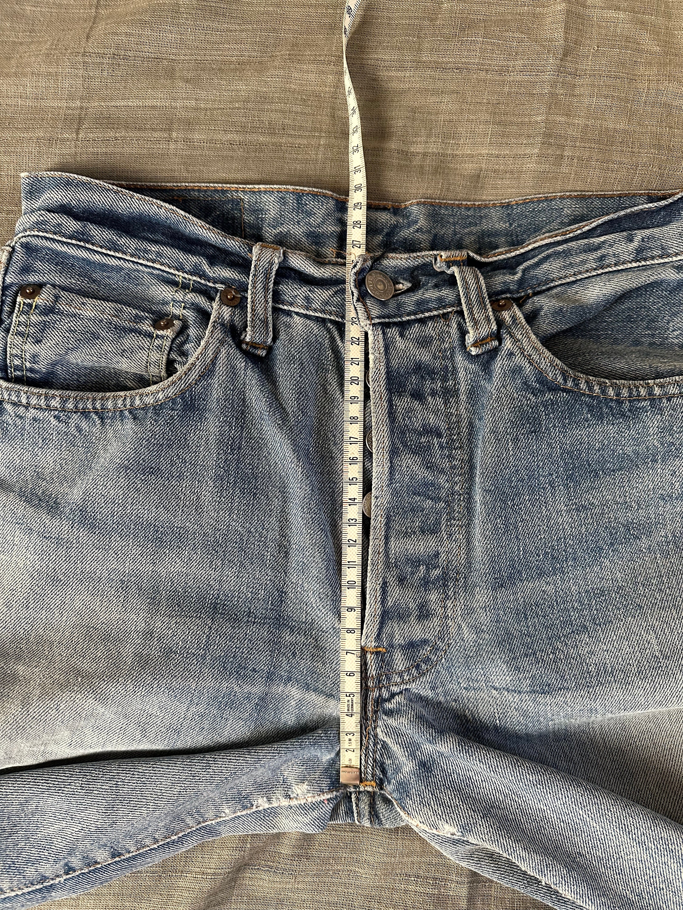 Vintage LEVIS 501 Single Stitch Denim From 70s 66 Model - Etsy