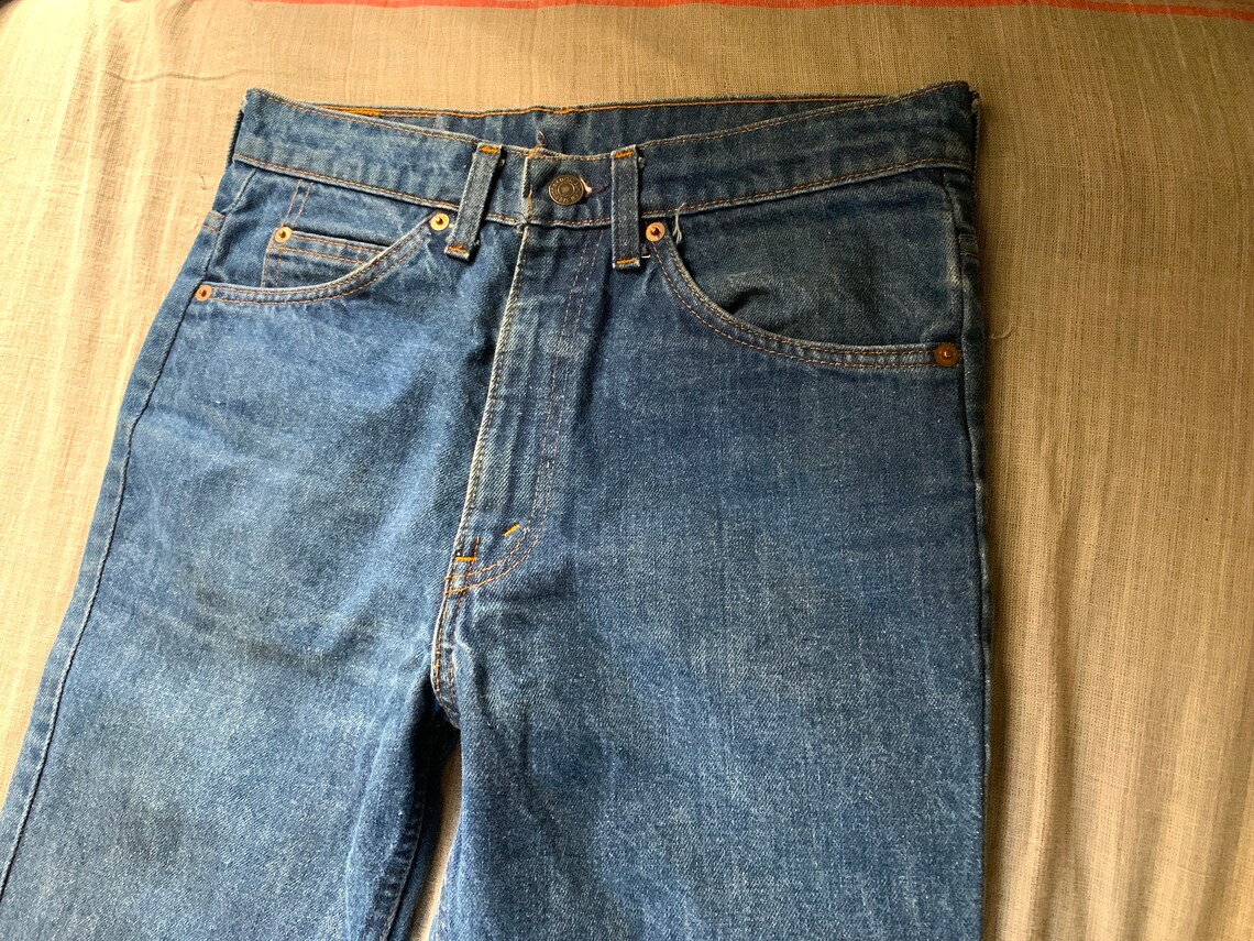 Vintage LEVIS 517 Bootcut Saddleman jeans from 1980s | Etsy