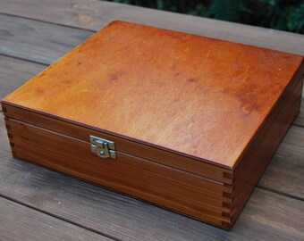 Abschließbare holzkiste | Etsy