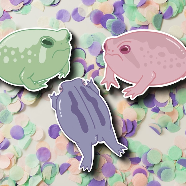 Desert Rain Frog Sticker