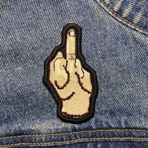 Thinger Embroidered Patch. Horror Movie Inspired Patches. Iron On Backing.