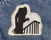 Nosferatu Embroidered Patch. Horror Movie Inspired Patches. Iron On Backing.