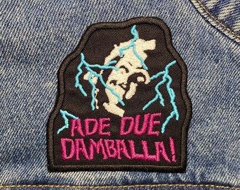 Damballa! Embroidered Patch. Horror Movie Inspired Patches. Iron On Backing.