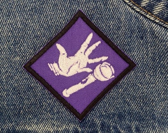 Franklins Embroidered Patch. Horror Movie/Video Game Inspired Patches. Iron On Backing.