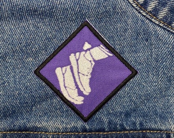 Sprint Embroidered Patch. Horror Movie/Video Game Inspired Patches. Iron On Backing.