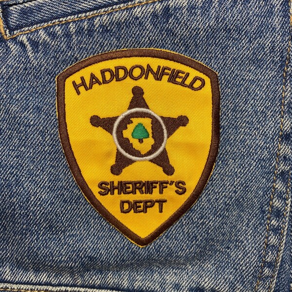 Halloween Movie Sheriff Patch Etsy