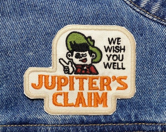 Jupiter's Claim Embroidered Patch. Horror Movie Inspired Patches. Iron On Backing.