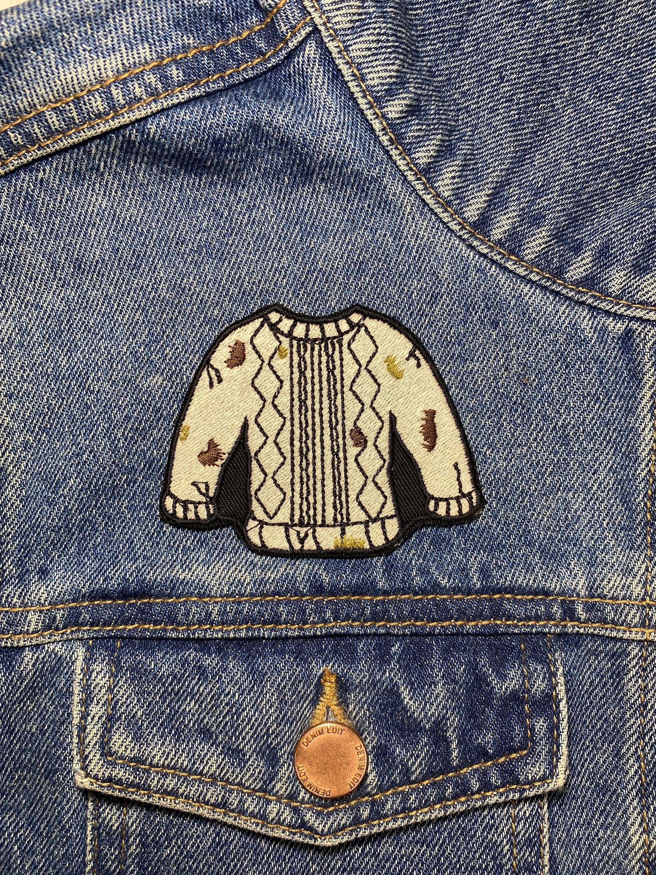 画像 Pamela Voorhees Sweater Embroidered Patch. Horror Movie
