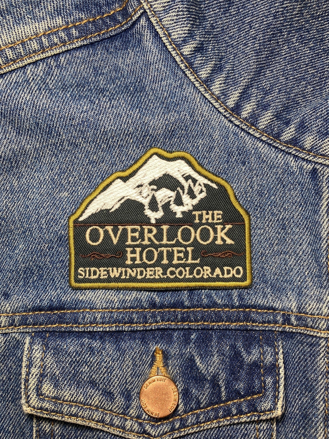 The Overlook Hotel Embroidered Patch. Horror Movie Inspired Patches ...
