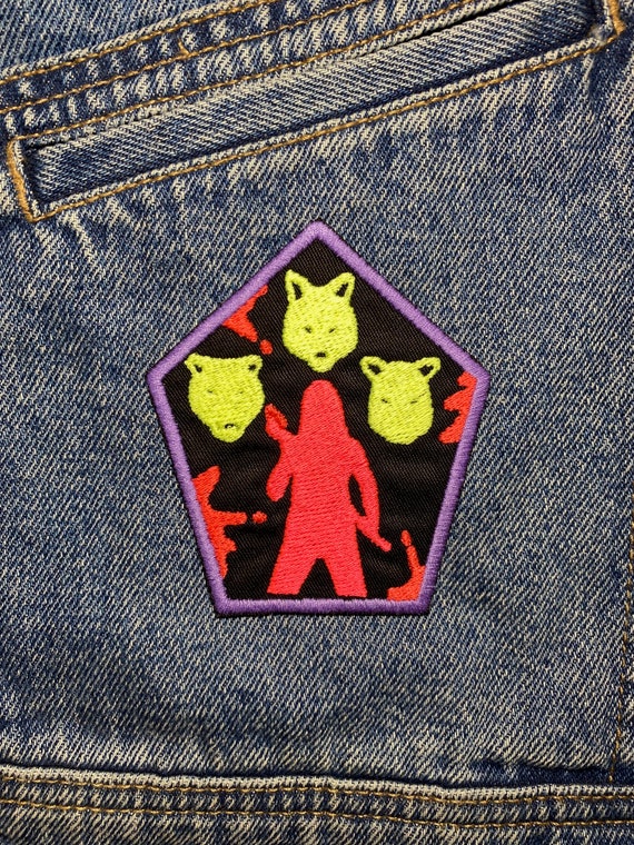 You're Next Embroidered Patch. Horror Movie Inspired Patches. Iron on  Backing. 