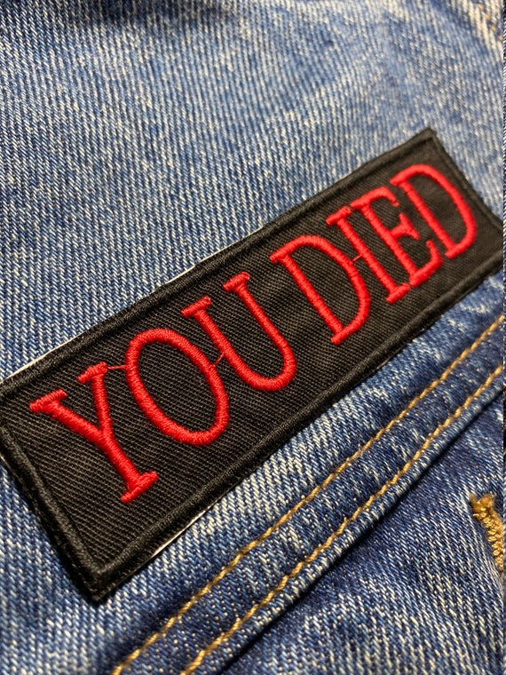 Bonfire Embroidered Patch. Horror Movie/video Game Inspired Patches. Iron  on Backing. 