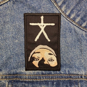 Heather Embroidered Patch. Horror Movie Inspired Patches. Iron On Backing.