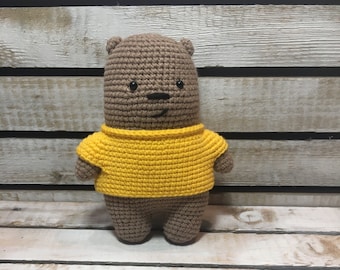 Gestrickter Spielzeugbär/Amigurumi/Amigurumi-Bär/Bär/Spielzeugbär/Strickbär/Strickspielzeug/Bärspielzeug/Strickbär/Häkelspielzeug/Strickspielzeug/Strickspielzeug/