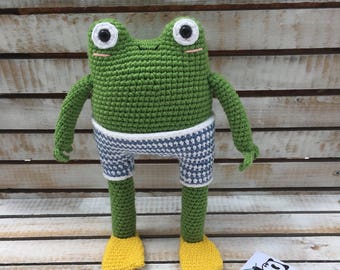 Knitted frog/amigurumi animals/amigurumi/amigurumi frog/frog/crochet toys/knit frog/knit toys/knitted toys/toad/knit toad/knitted toad