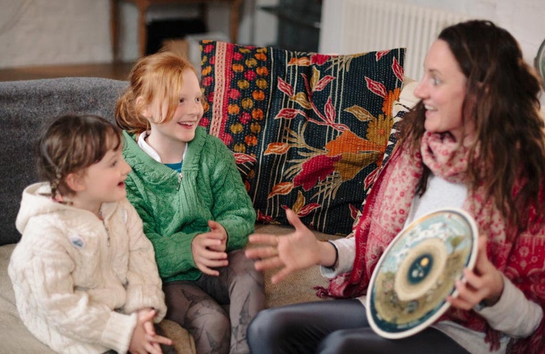 Wheel of the Year Calendar 'Native Circles' Birchwood Wheel by Irish artist Emily Robyn Archer image 8