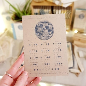 Calendrier lunaire 2025 (format A6)