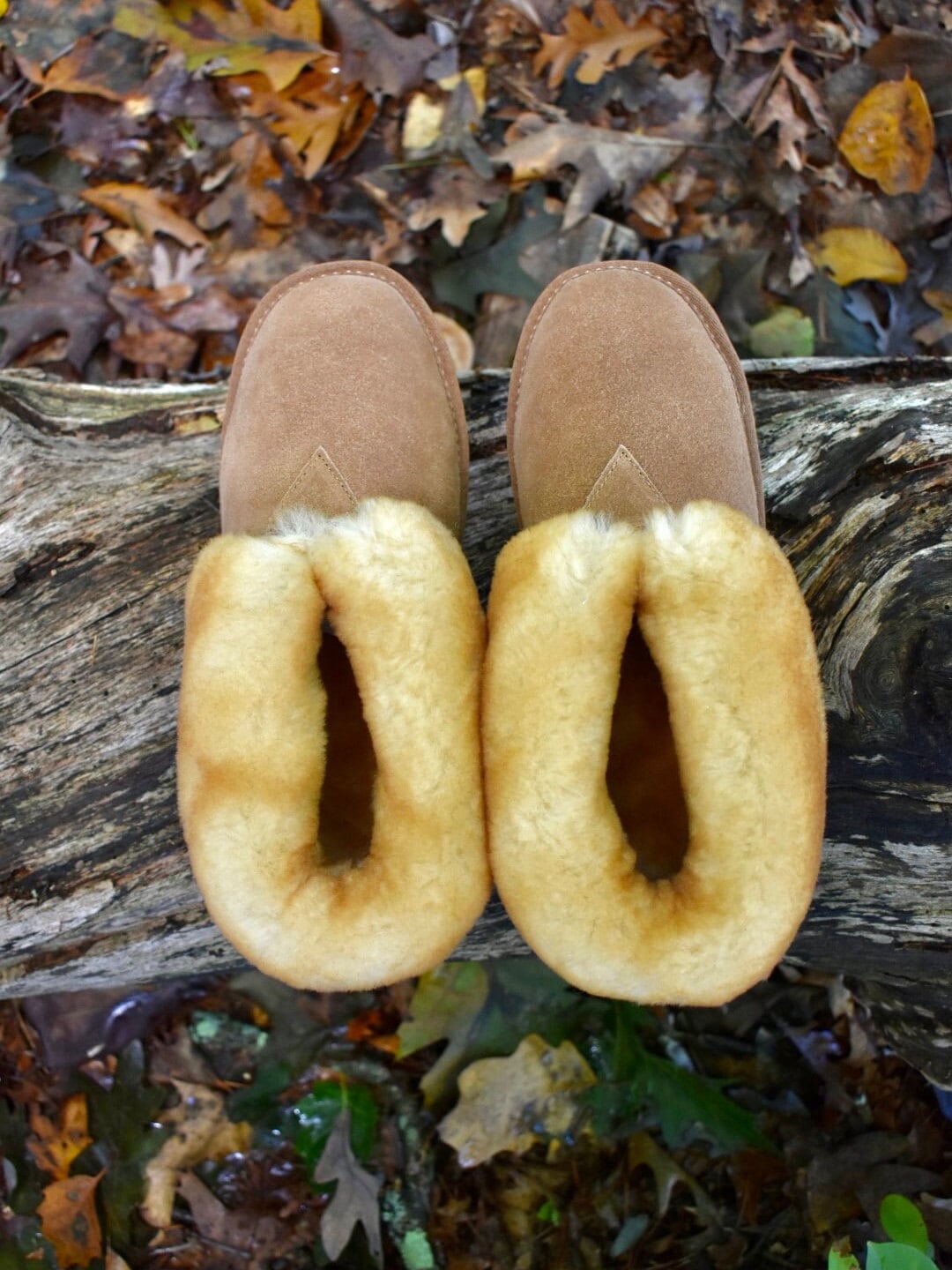 Wide fit sheepskin slippers sale